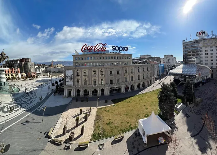 Lejlighed Rooftop At Mainsquare Skopje