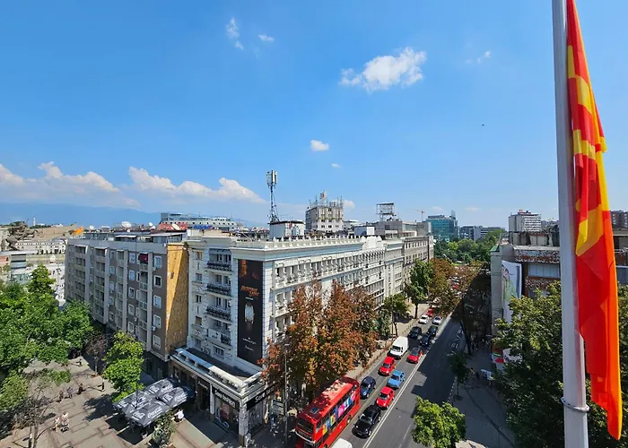 Lejlighed Rooftop At Mainsquare Skopje