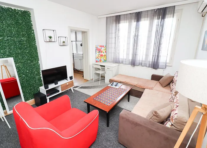 Lejlighed Rooftop At Mainsquare Skopje